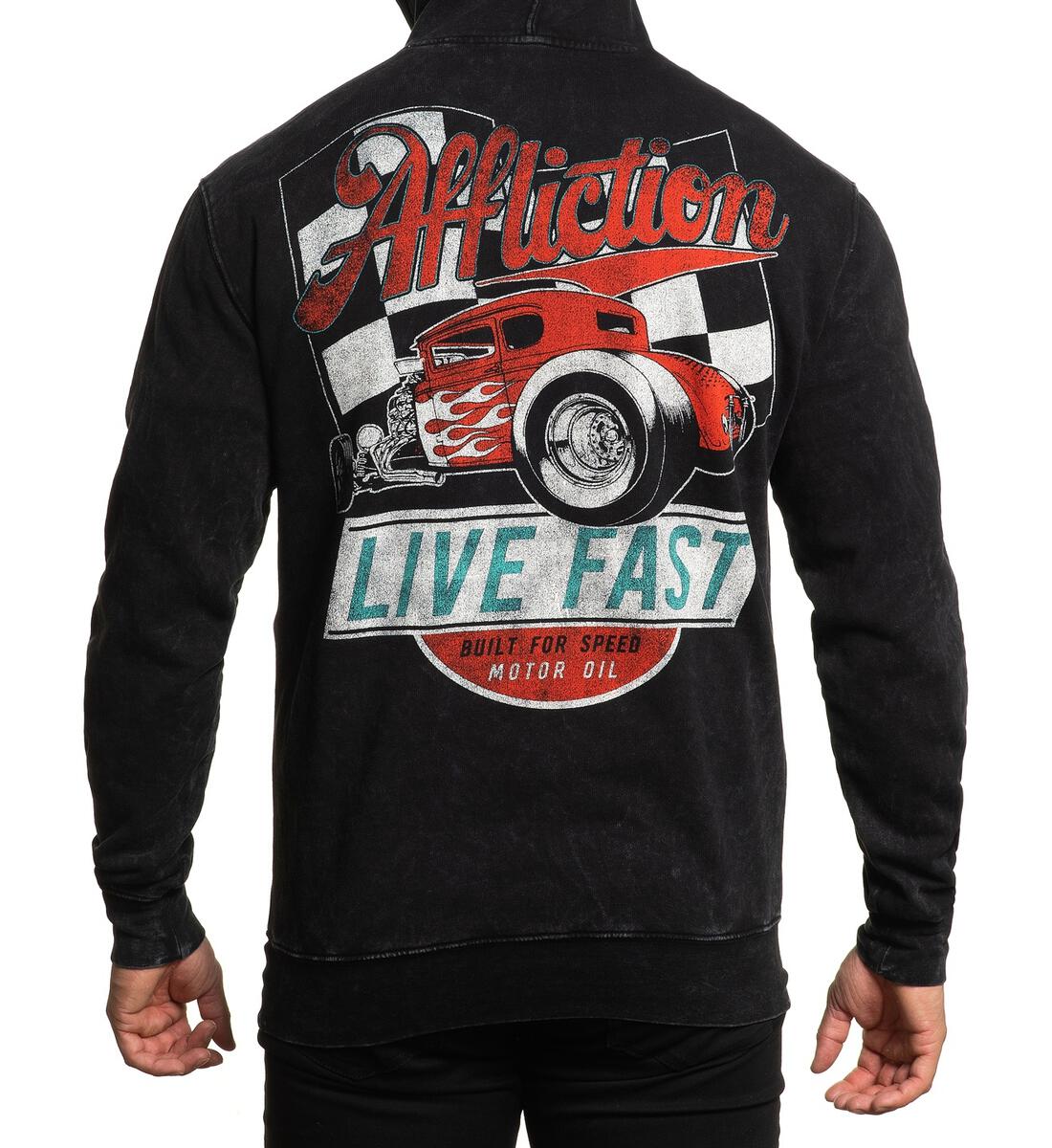 Affliction Fire Oil Pullover Hoodie - Harley Davidson of Quantico