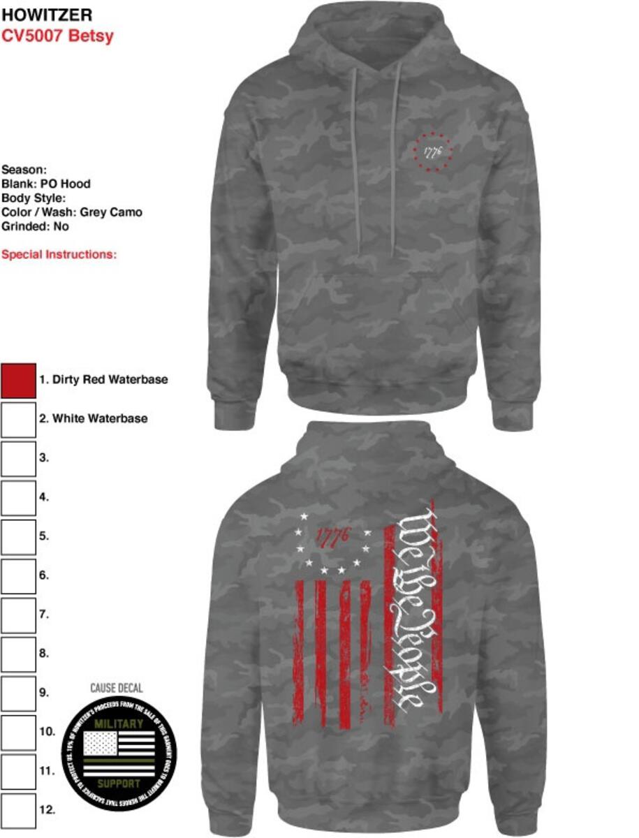 Howitzer Betsy Pullover Hoodie - Harley Davidson of Quantico