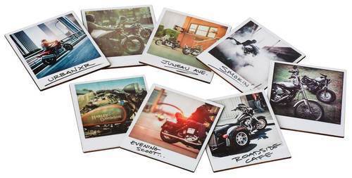 H-D 8-Piece Coaster Set - Harley Davidson of Quantico