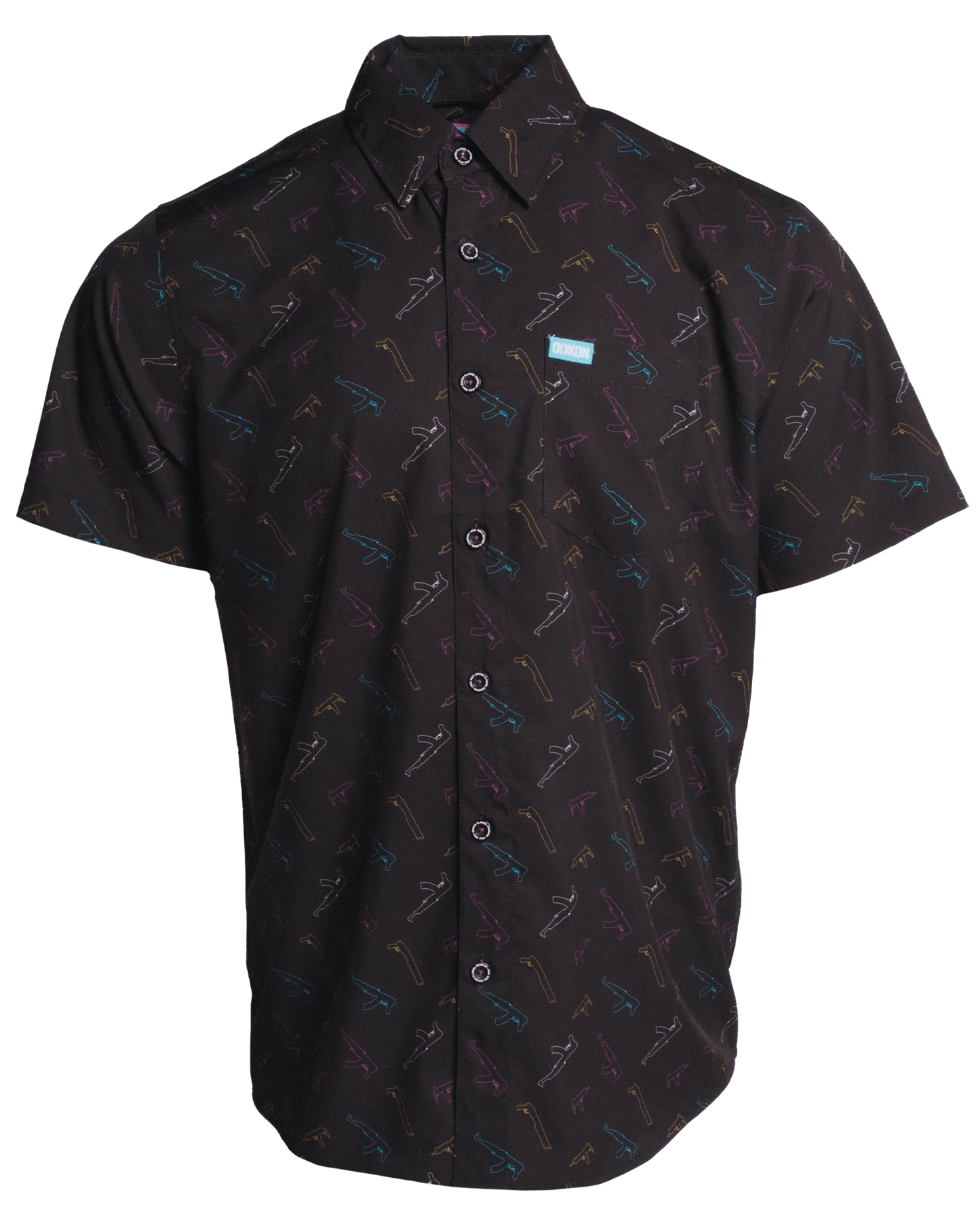 Pew Pew Dixxon Party Shirt - Black