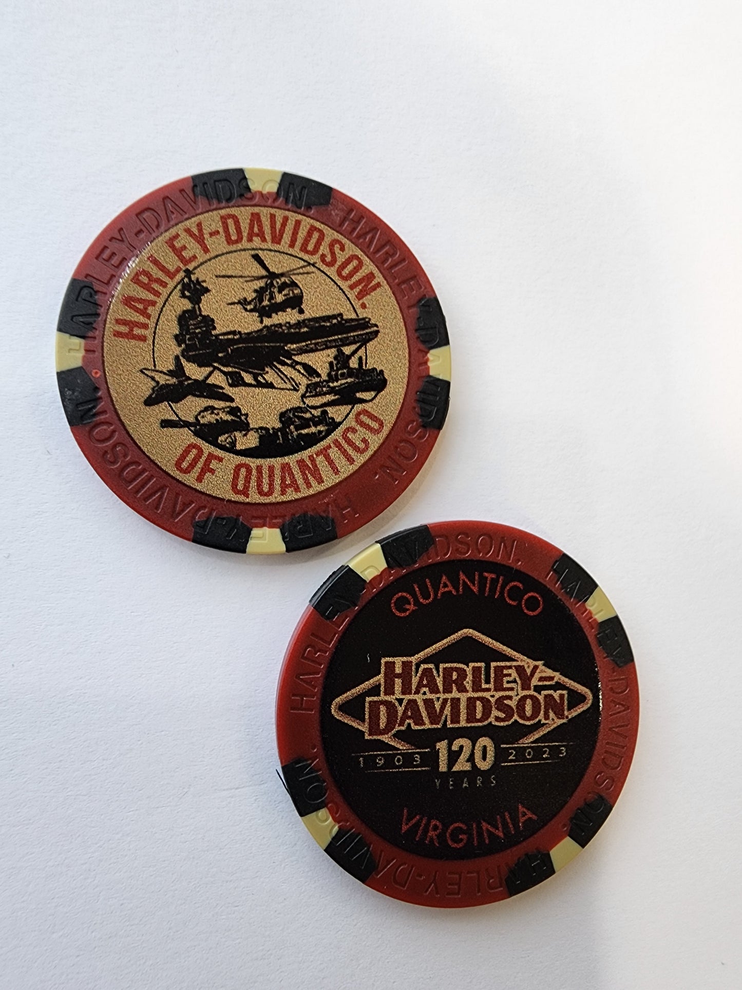 120th Anniversary Custom Poker Chips HDQuantico