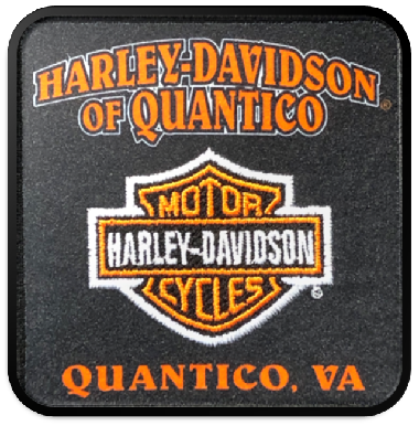H-DQ Custom Patch - Harley Davidson of Quantico
