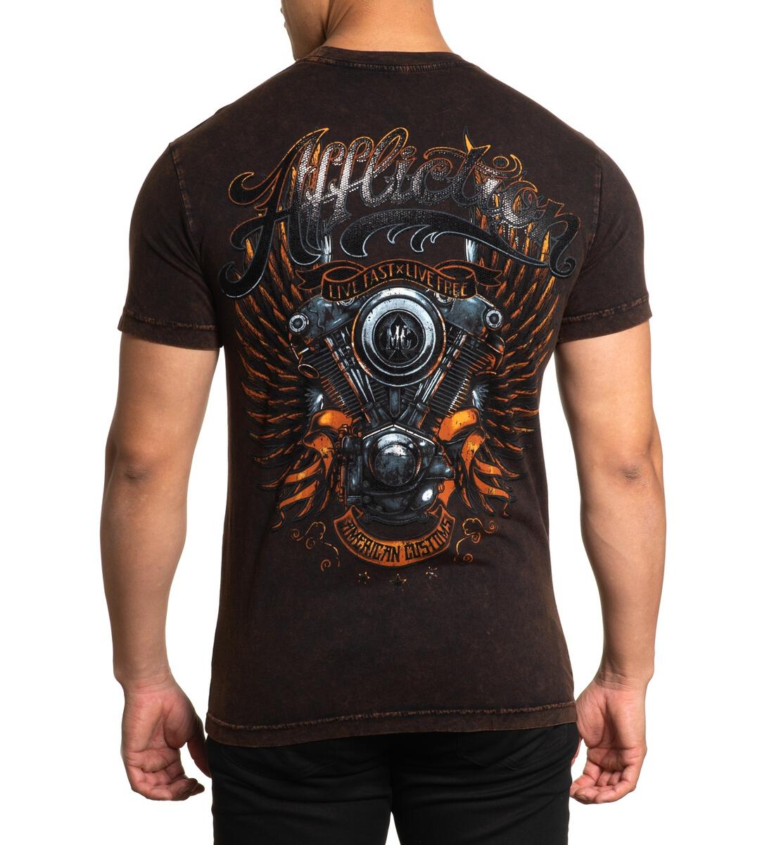 Affliction AC Chrome Lord Tee - Harley Davidson of Quantico