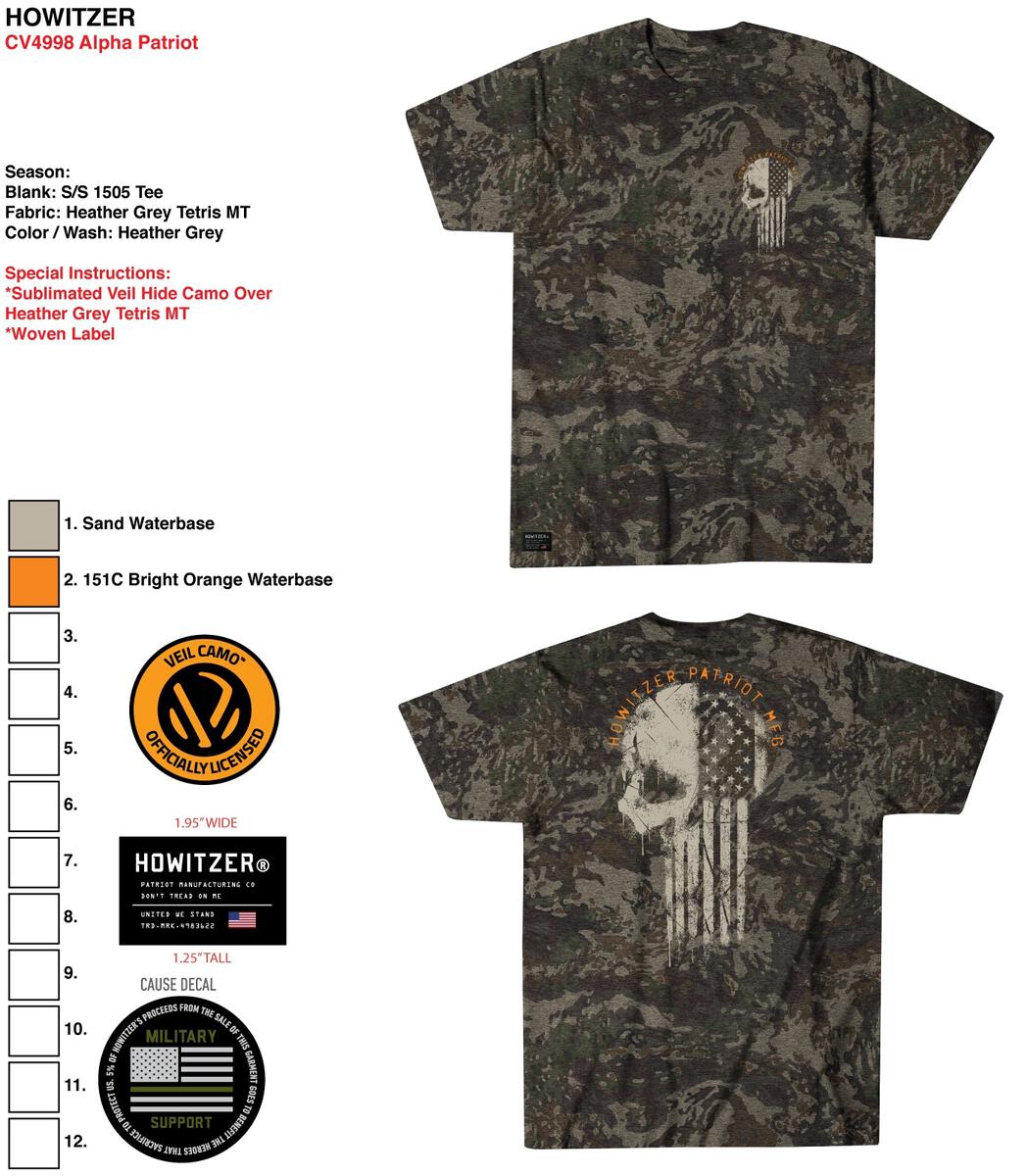 Howitzer Alpha Warrior T-Shirt - Women's T-Shirts In Burgundy | Buckle - Foto 4