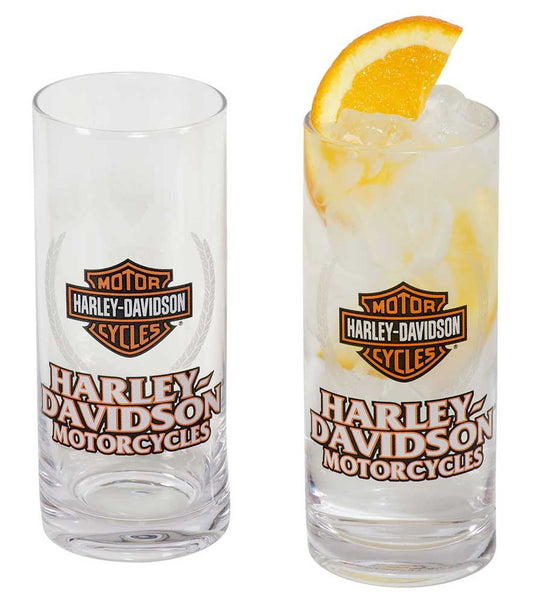 H-D Highball Glass Set - Harley Davidson of Quantico